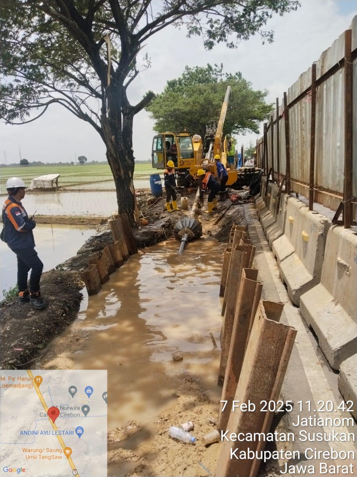 Proyek Pembangunan Pipa Transmisi Gas Bumi Cirebon-Semarang Tahap 2 (Ruas Batang-Cirebon-Kandang Haur Timur)